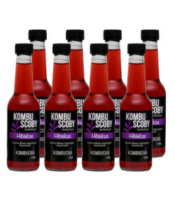 Kombucha Hibiskus - Kombu Çayı 8 adet x 250 ml