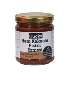 Quoka Ham Kakaolu Hurmalı Fıstık Ezmesi 200 gr