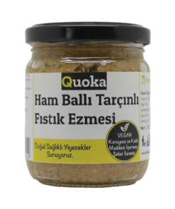 Quoka Ham Ballı Tarçınlı Fıstık Ezmesi 200 gr