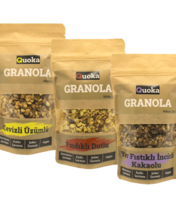 QUOKA Granola Karışık 3 x 200 gr