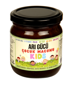 ARI GÜCÜ Çocuk Macunu Arı Sütü Kestane Balı Ham Kakaolu Polen D Vitaminli 1 Adet 220 gr